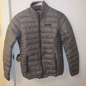 Gray Patagonia Down jacket